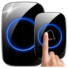 DZWONEK DO DRZWI BEZPRZEWODOWY ZEWNĘTRZNY WODOODPORNY IP44 DUŻY ZASIĘG na baterie